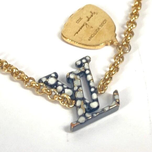 LOUIS VUITTON M0969A Yayoi Kusama polka dot pumpkin LV Iconic Bracelet - Picture 3 of 14